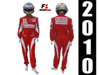 Fernando Alonso 2010 Replica racing suit / Ferrari F1 - www.F1Helmet.com