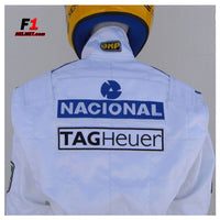 Ayrton Senna 1993 Replica racing suit / Masters Paris Bercy - www.F1Helmet.com
