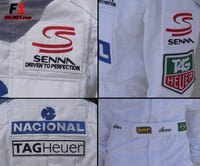 Ayrton Senna 1993 Replica racing suit / Masters Paris Bercy - www.F1Helmet.com