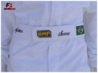 Ayrton Senna 1993 Replica racing suit / Masters Paris Bercy - www.F1Helmet.com