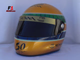 Ayrton Senna Special Edition Helmet / 50 Years - www.F1Helmet.com