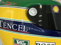 Ayrton Senna 1993 Replica Helmet / Mc Laren F1