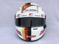 Sebastian Vettel 2017 Replica Helmet / Ferrari F1 - www.F1Helmet.com