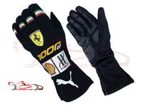 Sebastian Vettel 2020 Racing Gloves / Ferrari 1000GP