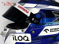 Kimi Raikkonen 2021 Abu Dahbi "Last Race" Helmet / Alfa Romeo F1